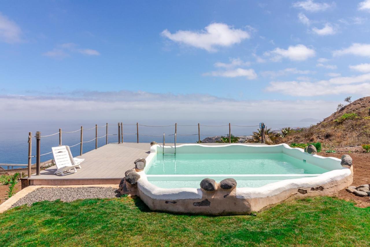 Flatguest Charming House + Pool + Terrace + Views Villa Santa Maria de Guia de Gran Canaria Ngoại thất bức ảnh