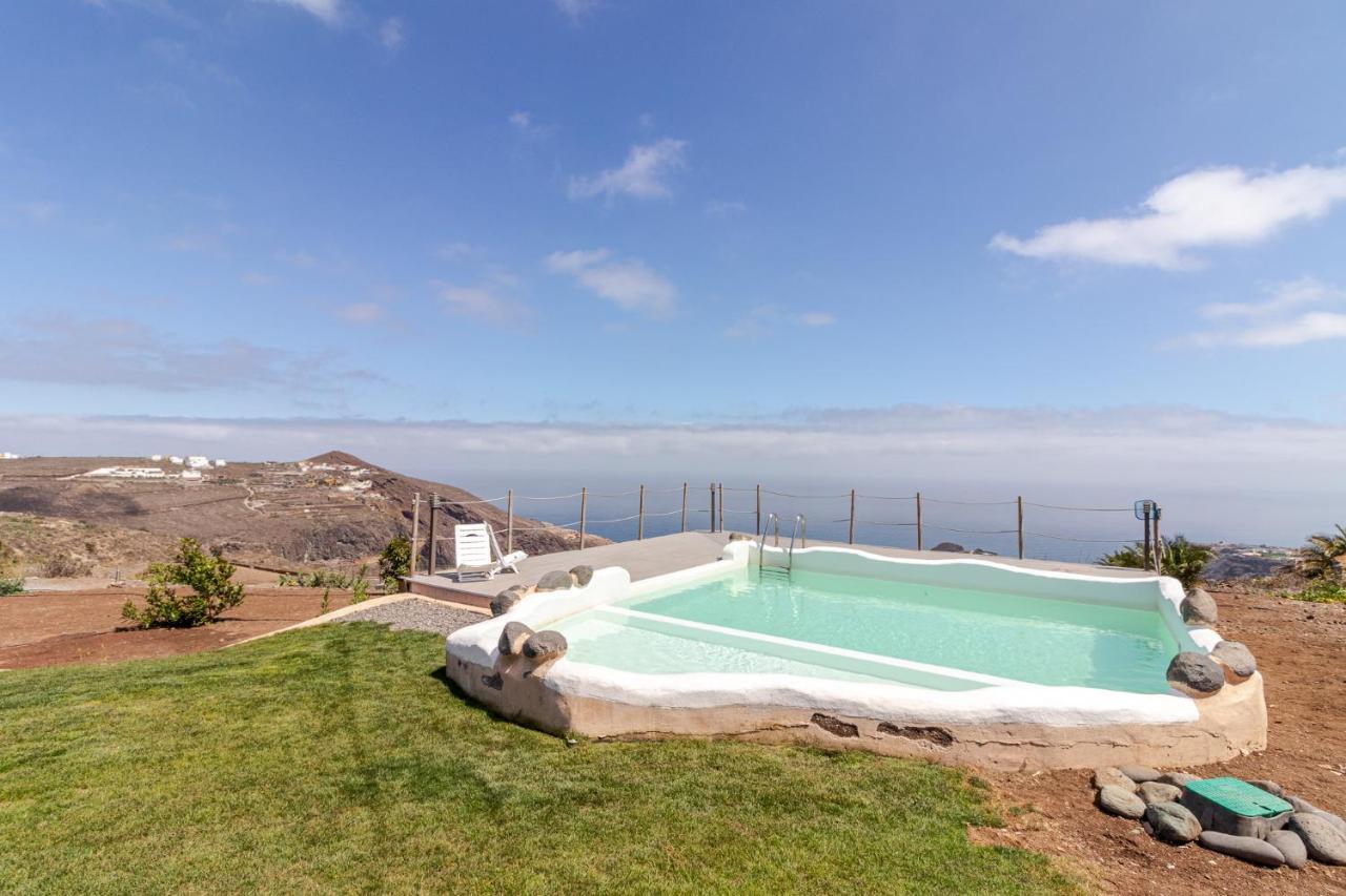 Flatguest Charming House + Pool + Terrace + Views Villa Santa Maria de Guia de Gran Canaria Ngoại thất bức ảnh