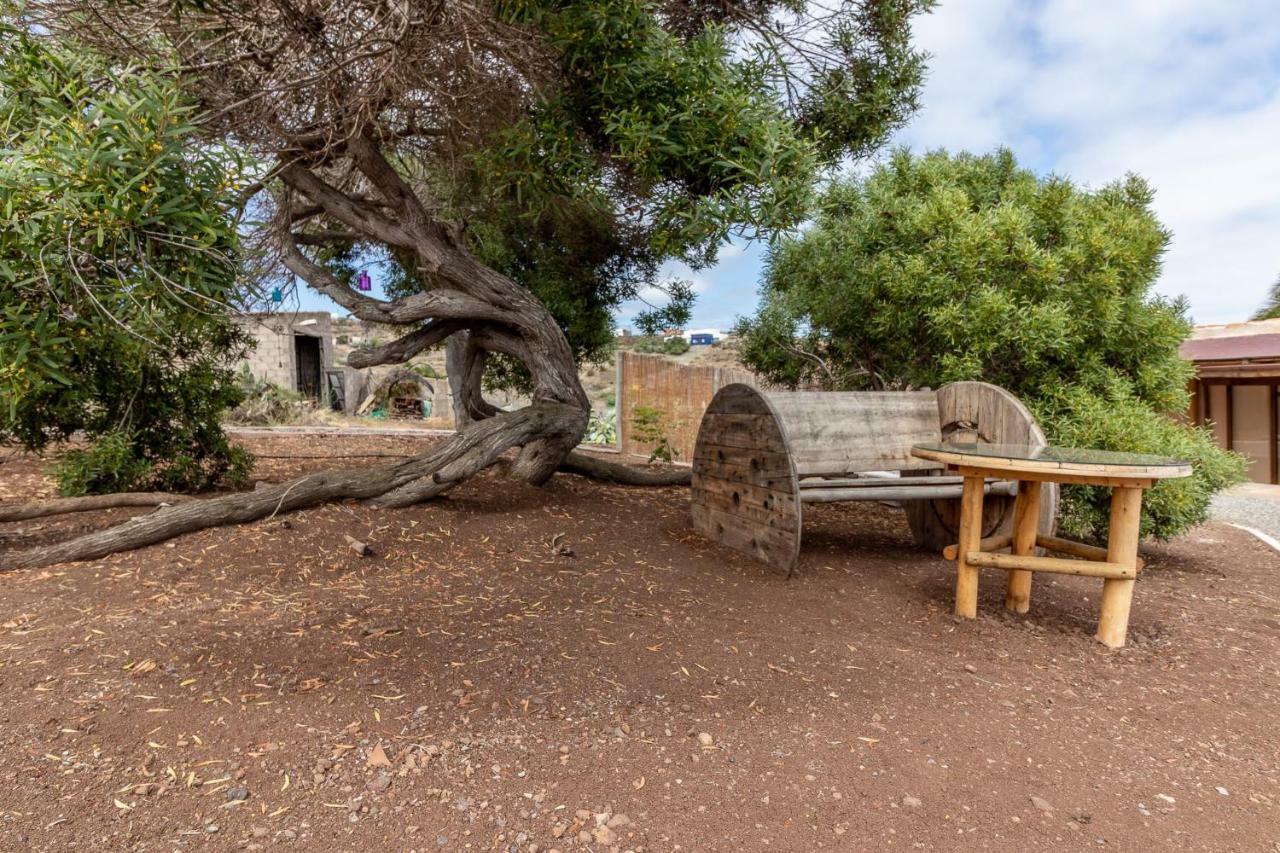 Flatguest Charming House + Pool + Terrace + Views Villa Santa Maria de Guia de Gran Canaria Ngoại thất bức ảnh