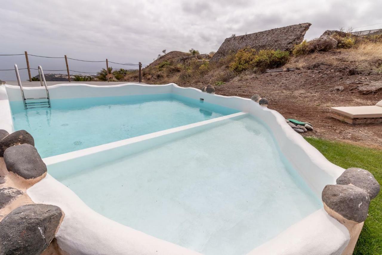 Flatguest Charming House + Pool + Terrace + Views Villa Santa Maria de Guia de Gran Canaria Ngoại thất bức ảnh