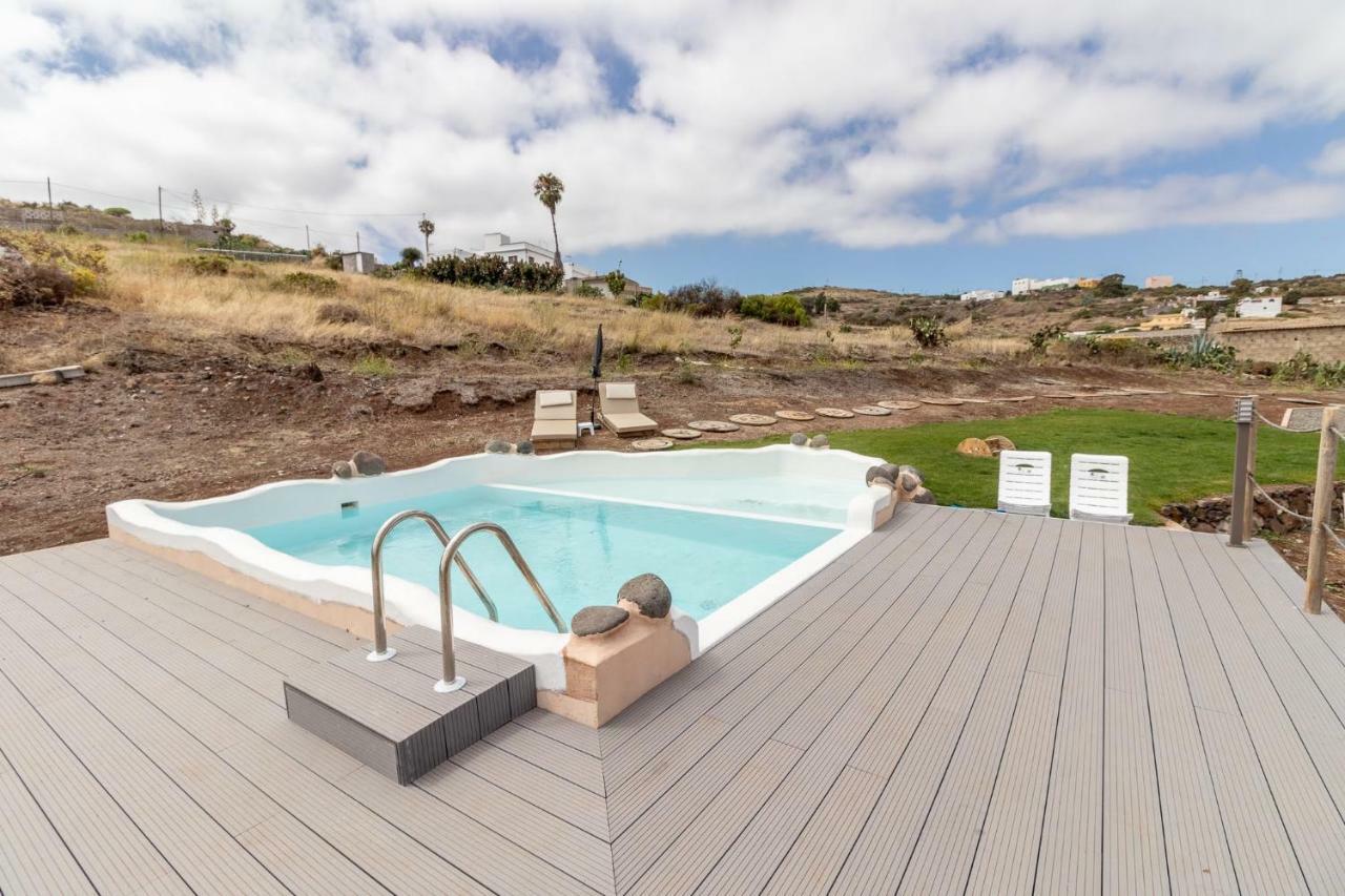 Flatguest Charming House + Pool + Terrace + Views Villa Santa Maria de Guia de Gran Canaria Ngoại thất bức ảnh